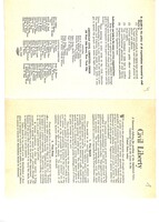 Minutes, leaflets and reports of the American Civil Liberties Bureau.