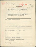 Applicant: Weiner, Walter; born 20.12.1907 in Vienna (Austria); married.