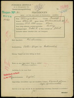 Applicant: Weingarten, Salamon; born 6.4.1876 in Busk (Ukraine); married.