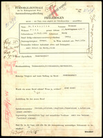 Applicant: Schapira, Hermann; born 13.8.1885 in Brody (Lʹvivsʹka oblastʹ, Ukraine); single.