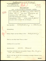 Applicant: Schechter Recte Koch, Markus Israel; born 24.3.1920 in Vienna (Austria); single.