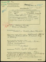 Applicant: Weinstein, Adolf; born 16.4.1901 in Vienna (Austria); married.