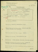 Applicant: Welisch, Rudolf; born 12.8.1896 in Graz (Austria); married.