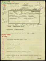 Applicant: Weprinski, Rubin; born 12.2.1906 in Lʹviv (Ukraine); married.