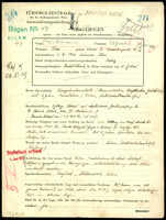 Applicant: Wittmann, Alfred; born 2.3.1908 in Vienna (Austria); single.