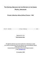 A. Posner, "Aufklärung".