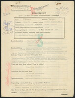 Applicant: Vilnai, Edgar; born 17.11.1902 in Trieste (Italy); single.