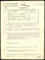 Applicant: Winter, Siegfried; born 3.7.1902 in Vienna (Austria); single.