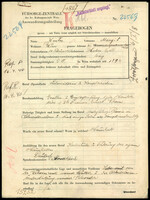 Applicant: Winter, Margit; born 14.2.1893 in Halics; single.