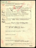 Applicant: Weiser, Nikolaus; born 20.8.1888 in Kolomea; married.