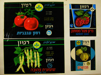 מיץ פטל - רסק עגבניות - ריבת חבושים - שעועית צהובה – הספרייה הלאומית