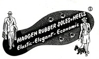 Haogen rubber soles+heels.