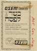 Osem cookies, kosher for Passover – הספרייה הלאומית