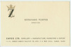 Bussines card - Bernhard Hopper – הספרייה הלאומית