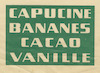Capucino, Bananes, Cacao, Vanille – הספרייה הלאומית