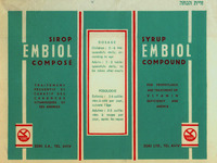 SYRUP EMBIOL COMPOUND - FOR PROPHYLAXIS AND TREATMENT OF VITAMIN DEFICIENCY AND ANEMIA.