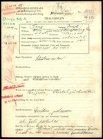 Applicant: Tanz, Israel; born 11.4.1893 in Rzeszów; married.