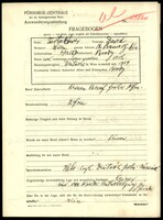 Applicant: Tartakower, David; born 6.12.1870 in Brody (Lʹvivsʹka oblastʹ, Ukraine); married.
