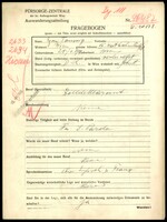 Applicant: Taussig, Egon; born 29.1.1901 in Vienna (Austria); married.