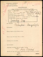 Applicant: Teicher, Berta; born 27.1.1920 in Judenburg (Austria); single.