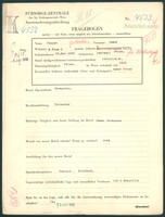 Applicant: Tepper, Josef; born 29.5.1888 in Dobromylʹ (Ukraine); married.