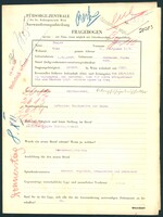Applicant: Thaler, David; born 1.6.1897 in Jaremcze (Ukraine); married.
