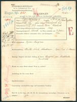 Applicant: Zagrabeluy, Sonja Sura Ryfka; born 27.7.1907 in Uman; single.