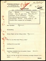 Applicant: Zelniker, Abraham; born 28.6.1906 in Rohatyn; married.