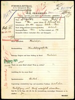 Applicant: Ziegler, Joseph; born 15.10.1892 in Bóbrka; married.
