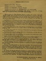 Proclamation!.