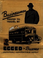 Businessmen prefer to travel by Egged busses.