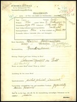 Applicant: Tisser, Adolf; born 16.7.1897 in Mosty Małe (Poland); married.