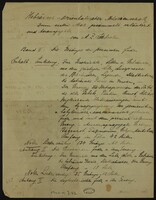 [Memorandum über] Hebräisch-orientalischer Melodienschatz (manuscript) : vol. II.