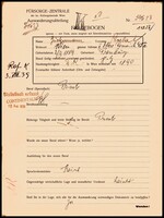 Applicant: Zuckermann, Gisela; born 2.9.1889 in Bratislava (Slovakia); status unclear.