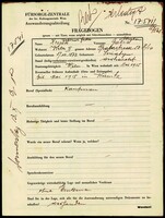 Applicant: Kropad, Gabriel Abraham; born 5.10.1877 in Sniatyn; married.