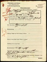 Applicant: Kruh, Erich; born 19.2.1922 in Vienna (Austria); single.