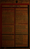 פורים תרצ"ד - פרשת החג – הספרייה הלאומית