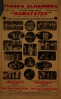 Hamatateh - Le theatre satique de Palestine donnera – הספרייה הלאומית