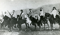 בטחון - אנשי השומר - ארגון השומר הוקם בכפר תבור בפסח שני תרס"ט (1909).