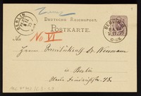 Briefe der Ältesten und der Vorstandes der Jüdischen Gemeinde an Zunz.